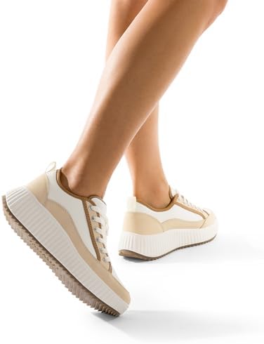 Stylish Heights: Our Review of DREAM PAIRS Platform Chunky Sneakers