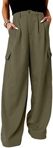 Review: Dokotoo Womens High Waisted Wide Leg Cargo Pants - Fashionable and Functional