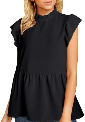 Avanova Women's Ruffle Sleeve Babydoll Top Review: Stylish & Versatile