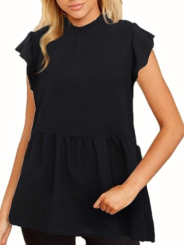 Avanova Women's Ruffle Sleeve Babydoll Top Review: Stylish & Versatile