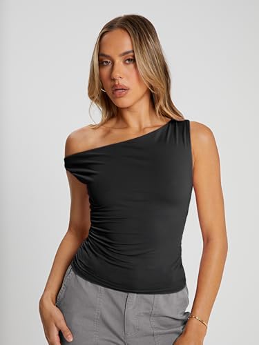 Review: Trendy Queen Women's Y2K Off The Shoulder Crop Tank Tops 2024