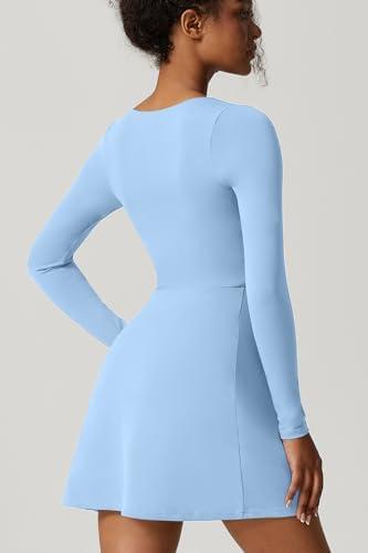 Review: QINSEN Square Neck Mini Dress - Stylish & Sexy Wardrobe Essential