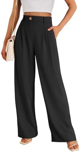 Review: LILLUSORY Wide Leg Dress Pants - Elegant Style for Fashionable Women