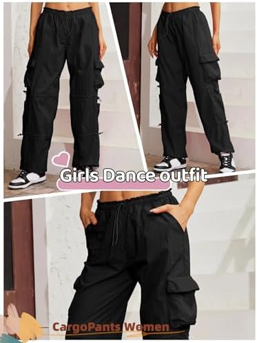 Stylish & Functional: QYANGG Baggy Parachute Pants Review