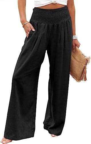 Palazzo Paradise: ANRABESS Linen Pants Review 2024
