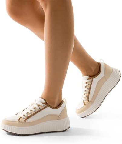 Stylish Heights: Our Review of DREAM PAIRS Platform Chunky Sneakers