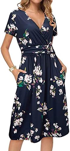 Breezy​ Summer Style: Newshows Women's 2024 Floral Midi Dress Review