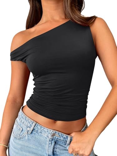 Review: Trendy Queen Women's Y2K Off The Shoulder Crop Tank Tops 2024