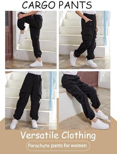 Stylish & Functional: QYANGG Baggy Parachute Pants Review