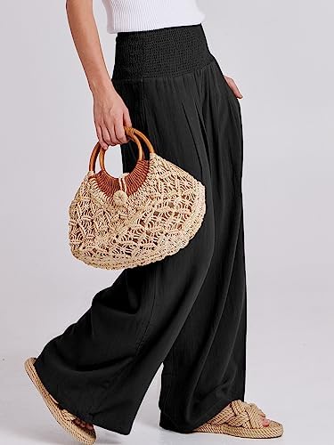 Palazzo Paradise: ANRABESS Linen Pants Review 2024