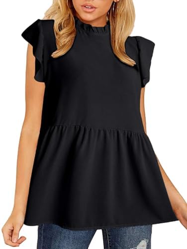 Avanova Women's Ruffle Sleeve Babydoll Top Review: Stylish & Versatile