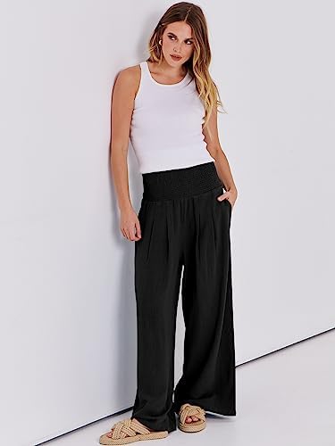 Palazzo Paradise: ANRABESS Linen Pants Review 2024