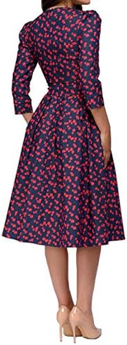 Vintage Elegance: Our Review of Simple Flavor Women's Floral Midi Dress