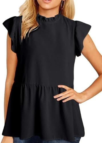 Avanova Women's Ruffle Sleeve Babydoll Top Review: Stylish & Versatile