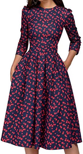 Vintage Elegance: Our Review of Simple ‌Flavor Women's Floral Midi Dress