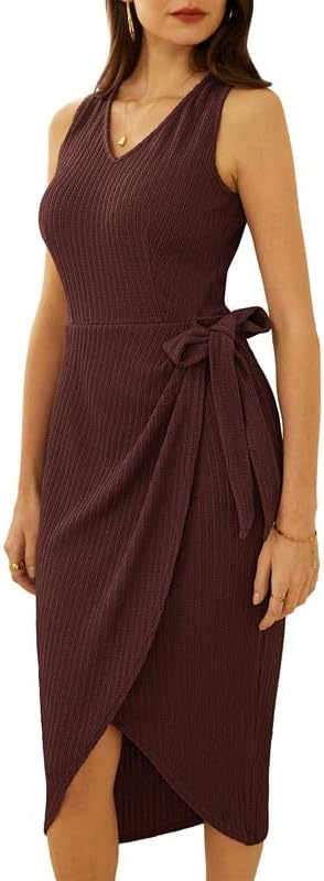 Chic Review: GRACE‍ KARIN 2024 Summer Bodycon Knit ⁣Dress