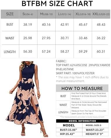 Review: BTFBM Women's Floral Ruffle Summer​ Midi Dress - Stylish & Versatile Fashion Find
