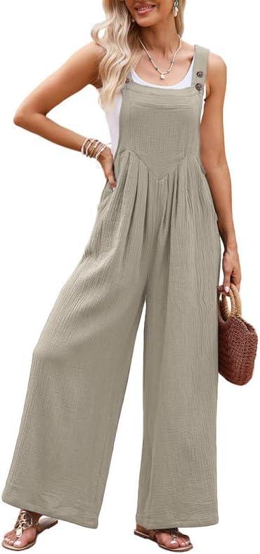 Rockin' Rompers: Our Review of Dokotoo Women's Sleeveless Jumpsuits