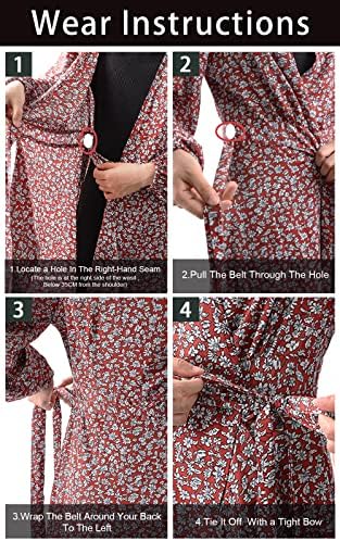 Floral Maxi Dress Review: ‌PRETTYGARDEN​ V Neck Wrap Style