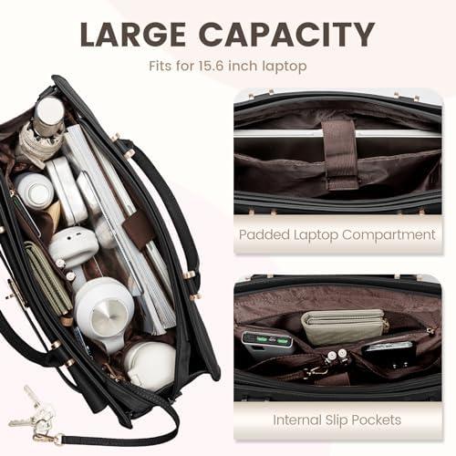 Chic Ease & Elegance: LOVEVOOK Laptop Bag Review