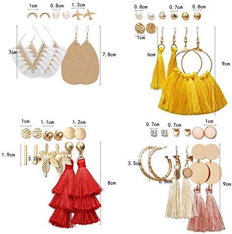Fashionistas Unite: Reviewing Funtopia's Assorted Tassel Earrings Set